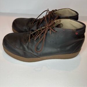 Red Wing Draftsmith Chukka Steal Toe Dark Brown Leather Work Boots Size 10.5